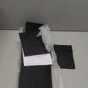 WOPITUES Floating Shelves for Wall 24 inch with Cube Shelf, Wall Shelves with Metal Rail for Decor, Bathroom Organizers and Storage, Over Toilet Shelves for Bathroom, Toilet Paper-Black (23.6 inch)