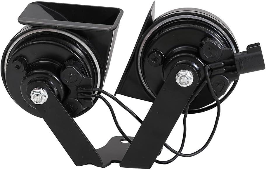 Horn Assembly With Bracket Compatible with Ford F-250 F-350 F-450 F-550 Super Duty 2017 2018 2019 2020 2021 2022