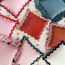 Tov Furniture Stone Washed Blush Pink Cotton Tasseled Pillow