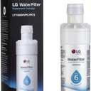 LG LT1000P - 6 Month / 200 Gallon Capacity Replacement Refrigerator Water Filter (NSF42, NSF53, and NSF401) ADQ74793501, ADQ75795105, AGF80300704, or AGF80300705 White