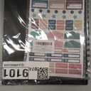 Monthly Planner 2025-2026 (7.4'' x 9.6''), 18 Months Calendar Planner from Jul 2025-Dec 2026, 2025 Agenda with Pocket, 120GSM Paper, Black