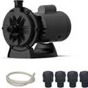Dual Voltage 115/230Vac Pool Booster Pump, Alternative of PB4-60 3/4 HP Booster Pump for Pressure Pool Cleaning, Compatible with All Pressure-Side Cleaners