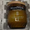 WoodWick Tomato Leaf & Basil Gifts for Women and Men, 6 oz. Medium Candle with Crackling Wick