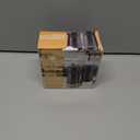 The Original Salt and Pepper Shakers set - Black -Spice Dispenser with Adjustable Pour Holes - Stainless Steel & Glass - Set of 2 Bottles