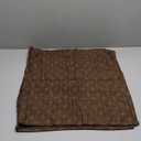 MIULEE Pack of 2 Decorative Vintage Burlap Linen Brown Throw Pillow Covers Modern Farmhouse Pillowcases Rustic Woven Textured Cushion Cover for Sofa Couch Bed 18x18 Inch Dark Coffee