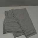 Oubonun 100% Jersey Cotton Body Pillow Cover with Zipper - Luxury Soft Removable Pillow Case - Long Fuzzy - Knitted (Grey, 21"X54")