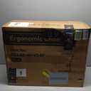 FLEXISPOT Ergonomic Office Chair High Back Mesh Swivel Computer Chair Home Office Desk Chairs with Wheels Lumbar Support Deep Black