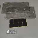 2 Pack License Plate Covers, Clear Flat License Plate Protector Unbreakable Plastic Shields Tag Holder Fits Standard US Plate with Screws Caps (Gray)