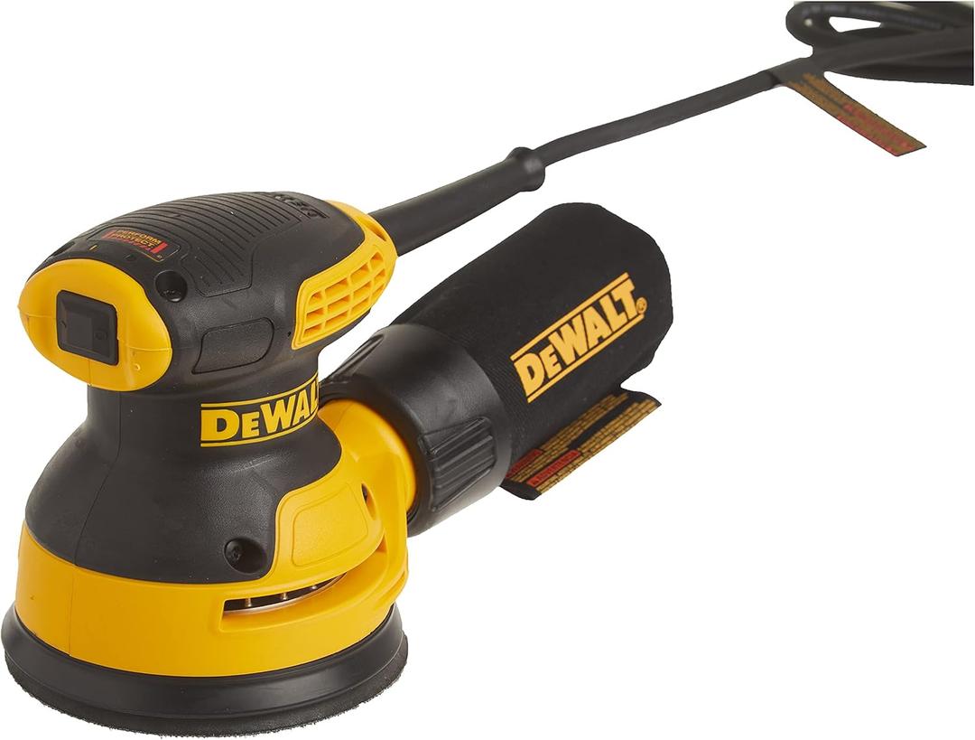 DEWALT Orbital Sander, 5 Inch Palm Sander Tool, 12,000 OPM (DWE6421)