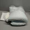 Bluewave Bedding Ultra Slim Gel Memory Foam Pillow for Stomach and Back Sleepers - Thin, Flat Design for Cervical Neck Alignment and Deeper Sleep (2.75-Inches Height, Standard Size)