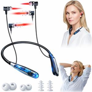 Red Light Therapy Device for Ears & Nose  Infrared LED for Relaxation, Nasal Comfort, and Ear Support, Portable Neck-Wear for Everyday Use