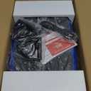 Vibration Plate Exercise Machine, Vibrating Fitness Platform for Lymphatic Drainage, Full Body Shaker Workout Equipment, Bluetooth Power Shaping Vibrate Plate, Board Sport for Home Exercise Gym, Blue