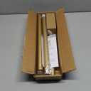 YNL Gold Shower Curtain Rod 32-80 Inch(2.7-6.6ft), Non Slip, Never Rust, No Drill Stainless Steel Spring Tension Shower Rod, Telescoping Curtain Rod for Bathroom Window Living Room