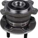 KUSATEC 512500 Rear Wheel Bearing and Hub Assembly Fit for Ford Escape AWD 2013-2018, Lincoln MKC AWD, Select, Reserve 2015-2019, 5 Lug w/ABS