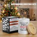 Funny 60th Birthday Gifts for Women, 10OZ 1965 60th Birthday Decorations Gift for Mom Wife Sister, Friend, Her, Him, 60 Year Old Turning Sixty Presents, Vanilla Cream Scented Candle