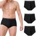 LAPASA Men's Quick Dry Travel Underwear, Terraversal Series Mesh Breathable Trunks/Boxer Briefs/Boxers  3 Packs, Size Small