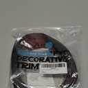 Art3d 10 FT Self Adhesive Vinyl Floor Transition Strip, Laminate Floor Strip Floor Flat Divider Strip for Joining Floor Gaps,Carpet Threshold Transition,Floor Tiles1.57in, Black