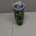 omezin 40 Oz Alien Tumbler With Handle 40oz Alien Theme Tumbler With Lid Straw Double Insulated Travel Coffee Mug Womens Cup Gifts