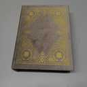 Decorative Vintage Book Shaped Trinket Storage Box, Off White
