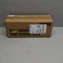 Garage Tool Organizer Wall Mount - Heavy Duty 48" Storage Rack with 6 Adjustable Hooks, Holds 350lbs, Garden Tool Hanger for Shed Organization