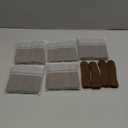 24 PCs Furniture Leg Socks - Coffee Knitted Furniture Socks, Double Thickness Chair Leg Floor Protectors, High Elastic Chair Leg Covers Furniture Caps Set, Move Easily and Reduce Noise