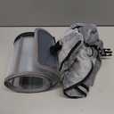 BARKLESS Dog Donut Collar, 2-in-I Inflatable Dog Collars for After Surgery to Stop Licking Wounds, Patented Protective Donut Cone with High Shield for Large Pets (Grey, XL)