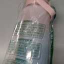 Large Motivational Water Bottle with Straw Time Marker BPA Free for Sport and Fitness (Pink Blue, 64 Oz / Half Gallon)