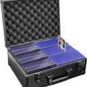 Toploader Storage Box for 3" x 4" 35pt Rigid Card, Top Loaders Holder Hard Case, Trading Storage Box for Sports & Trading Cards (Fits Top Loaders and Magnetic Holders)