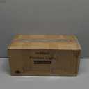 EDISHINE Pendant Light Fixture, Handcrafted Art Glass Hanging Light, Hardwired Ceiling Light, White Marble Glass Shade, Adjustable Brushed Nickel Rods, E26 Base, Pendant Lamp for Kitchen Bathroom Bar