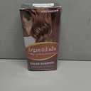 Black Argan Oil Hair Dye - 16.9 Fl Oz, 3 in 1 Semi-Permanent Color Shampoo, Easy To Use (Black)