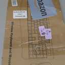 Wireless Keyboard and Mouse Combo, Full-Sized 2.4GHz Wireless Keyboard with Comfortable Palm Rest and Optical Wireless Mouse for Windows, Mac OS PC/Desktops/Computer/Laptops (Black)