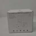 Wireless Charging Station, 7 in 1 Charging Station, Alarm Clock with Wireless Charger, Night Light, iPhone 12/13/14/15/16/17 Pro/Pro Max13 Mini/13 Pro Max/12 pro, AirPods (White)