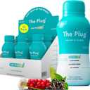 The Plug Liver Cleanse Detox & Repair Drink Electrolytes Organic Herbal Liquid Detoxify Body Plants Supplement Support Weight Loss Natural Health Hydrate Sports Energy Immunity Shots Minerals Vitamins (3.4 Fl Oz (Pack of 12)), BB 09/17/2027