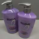 L'Oreal Paris Elvive Hyaluron Plump Shampoo and Conditioner Set for Dehydrated, Dry Hair with Hyaluronic Acid Care Complex, 1 Kit (2 Products)