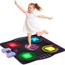 Kidzlane Electronic Dance Mat for Kids 8-12, Wireless Kids' Dance Pad with Bluetooth/AUX, Built-in Music, 5 Challenge Levels, 4 Modes - Interactive Toys for Children, Ages 6 and Up