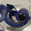 Electric Grape Peeler & Garlic Peeler Machine - Automatic Skin Remover for Cherry Tomatoes & Small Fruits - Portable Rechargeable Small Fruit Peeler Machine for Salads, Baby Food and Kitchen Gadgets (Blue)