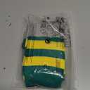 American Trends Striped Knee High Socks for Women Thigh High Socks Long Leg Warmers (One Size, Z 1 Pack Green Yellow)