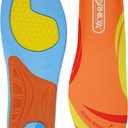 Arch Support Insert Plantar Fasciitis Pain Relief Heel Spur Orthopedic Insole Men Women, Flat Feet Comfort Gel Work Boot Shoe Orthotic Insert Long Time Standing, S