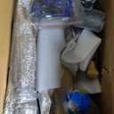 ELABEST Ergonomic Home Office Chair with Headrest,T23 Executive Chair with Mesh Backrest, Adjustable Lumbar Support, Tilt Function, Task Chair with 3-D Armrests, Big and Tall, Black