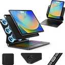 for iPad 9th Generation Case with Keyboard,Magic Style Keyboard Case for iPad 9th/8th/7th Gen 10.2 inch - Floating Cantilever Magnetic Stand Multi-Touch Trackpad