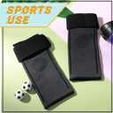 Tarpop 1 Pair Ankle Brace for Kids Compression Ankle Sleeves Adjustable Foot Support Brace Elastic Guard for Children Boys Girls Sports Running Jogging Dance Fitness Gymnastics(Black,Small)