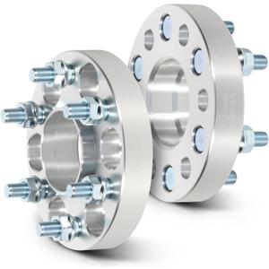 SCITOO 2Pcs Wheel Spacers 1 inch 6x4.5 Bore 66.1mm Studs 12x1.25 6 Lug Wheel Spacers Adapters Fit for Nissan for Frontier for Nissan for Pathfinder for Xterra for Suzuki Equator