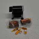 Mini House Miniature Square Barbecue Grill Oven Figurine Garden Cooking Tool Kitchen Accessories Decoration Fake Barbecue Food Realistic Drink Beer Models for 1/12,1/6 Miniature DIY Decoration