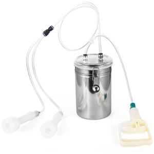 Manual Milking Machine, Effort-Saving Goat Milking Device, Sheep Cow Hand Vacuum Pump Goat Cow Milking Machine, Portable Milking Kit for Milk Plant Farm