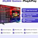 Pandora's Box Arcade 29,800-in-1, Full HD 1-4P Console, HDMI/VGA