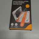 GolbinBox 3-Pack Privacy Screen Protector for iPhone 16 Pro 6.3 Inch,Military-Grade Shatterproof Anti-Spy HD Tempered Glass, Easy Installation,Dust and Bubble Free,9H Hardness,Anti - Fingerprint