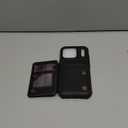 Vinich for iPhone 17 Pro Wallet Case with Card Holder, RFID Blocking Credit Slots Kickstand Shockproof Phone Cover Fit for iPhone 17 Pro 6.3" Black