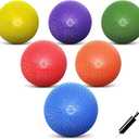 BallFUN Dodgeballs Playground Balls, Dodge Ball Set for Kids & Adults, Bouncing Kickballs Handball for Outdoor & Indoor Games - Includes Pump & Mesh Storage Bag, 6 Piece, 7 inch.