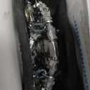 Yaktrax Diamond Grip - Full-Foot Traction on Ice, Snow, & Multi-Terrain Surfaces - Swiveling Diamond Bead Grip Points - Cold-Resistant Easy On/Off Elastic Upper Band