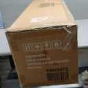 7.5 ft. Pre-Lit Hinged Artificial Pencil Christmas Tree with 350 Warm White Lights